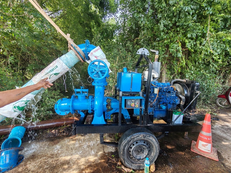 โครงการสูบน้ำเพื่อแก้ปัญหาภัยแล้ง  บ้านทุ่งหนองแหวน หมู่ที่ 6 ระหว่างวันที่ 19 -29 สิงหาคม 2568  และ บ้านหนองไผ่ หมู่ที่ 2 ระหว่างวันที่ 1-15 กันยายน