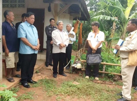 โครงการการกักน้ำในเขตชุมชน (08/08/57)