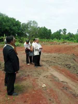 โครงการการกักน้ำในเขตชุมชน (08/08/57)