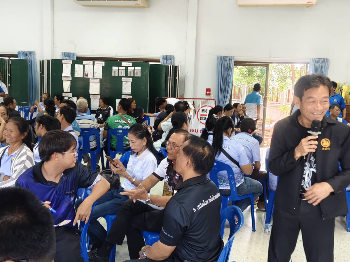 ประชาคมแผนพัฒนาสุขภาพกองทุนหลักประกันสุขภาพ อบต.มะค่า